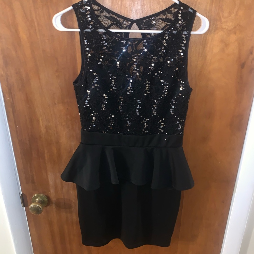New peplum dress